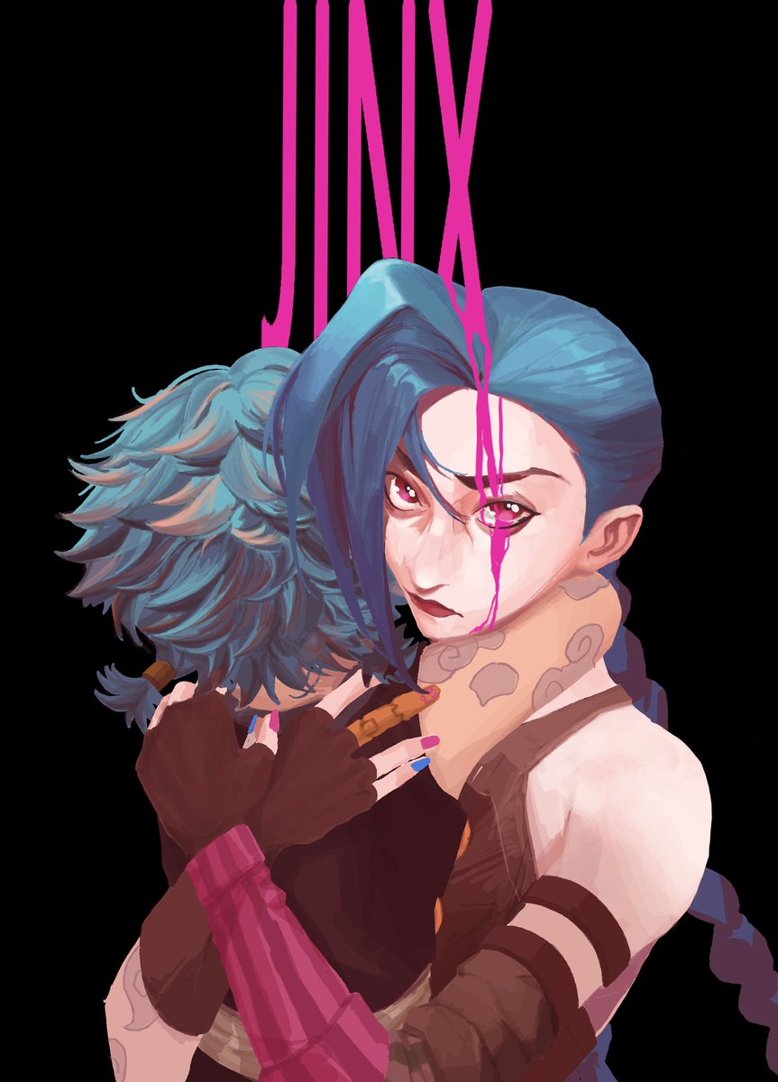 #Arcane #Jinx #Isha 
“I'm holding you”