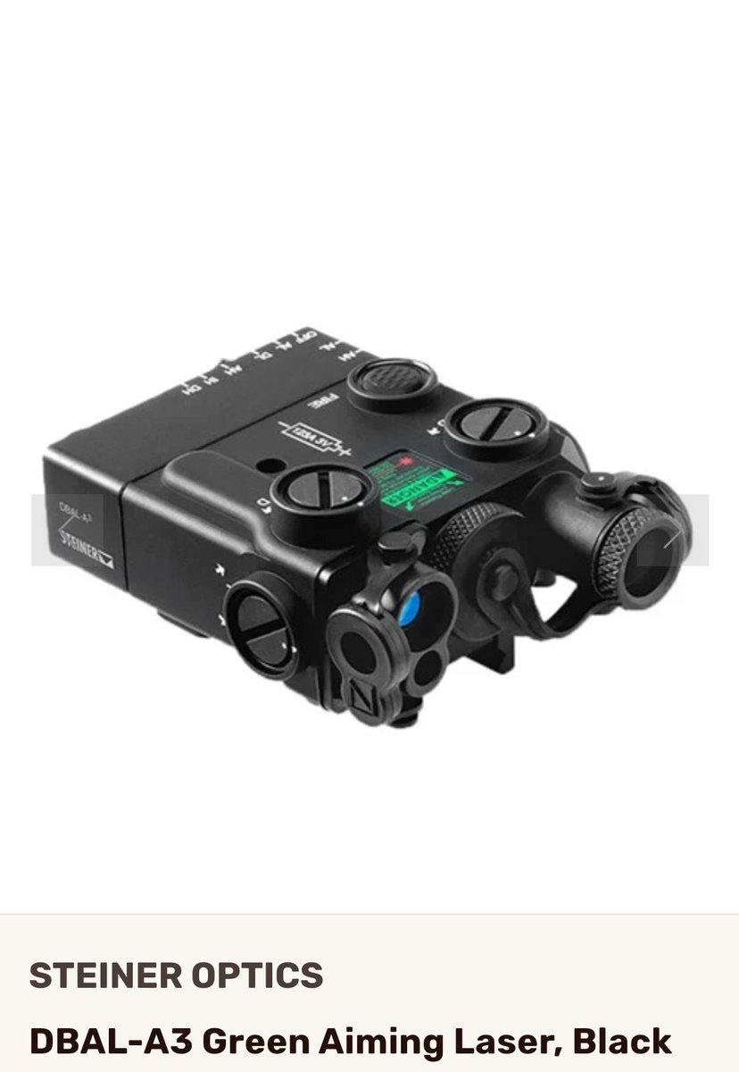 rogue_texan1's tweet photo. Only $1552 at @BrownellsInc with code Rogue10!
#steiner #dbal #laser https://t.co/GeRxO2kSNE
