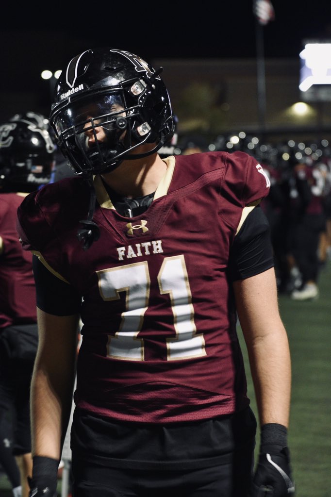First game back since injury. Great team win. Regional Champs secured, State Champs in progress. Knocking off some of the rust but it’s time to lock in and be better day by day for our state game this Saturday up in Reno against Bishop Manogue. <a href="/FL_Ftball/">Faith Football</a>