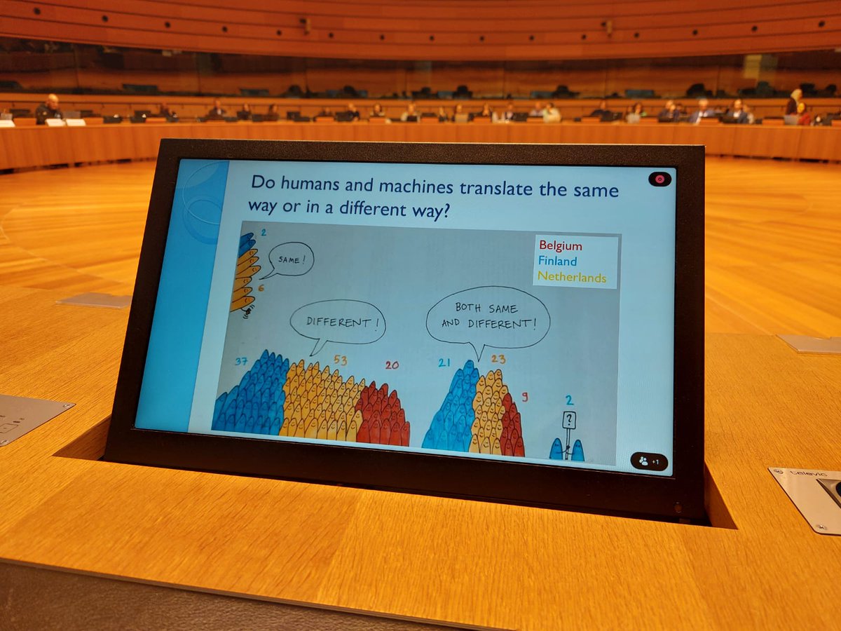 Marie-Aude Lefer (@marieaudelefer) on Twitter photo Today at #TC46 Lettie Dorst <a href="/agdorst/">Lettie Dorst</a> Leena Salmi @jokedaems & @mtkoponen presented a multi-country classroom experiment on #MTLiteracy in the Age of #GenAI, with a rich, insightful analysis of students' views on the differences between #human translation & #MT - & what they share Today at #TC46 Lettie Dorst <a href="/agdorst/">Lettie Dorst</a> Leena Salmi @jokedaems & @mtkoponen presented a multi-country classroom experiment on #MTLiteracy in the Age of #GenAI, with a rich, insightful analysis of students' views on the differences between #human translation & #MT - & what they share