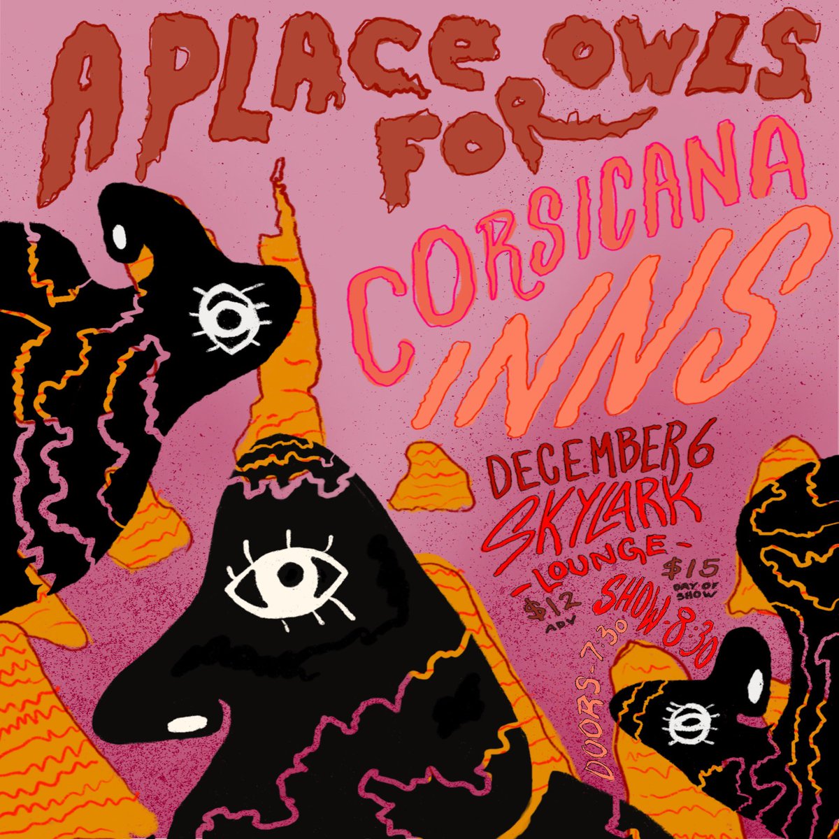 Three very good and great Denver bands: one night only at Skylark Lounge

dice.fm/event/bbaqpm-a…