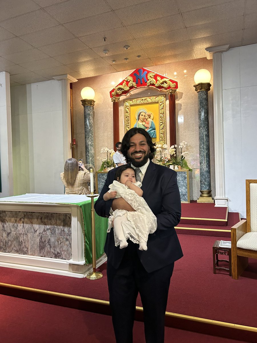became a godparent 🥹 (and i didn’t even have to convert to catholicism)