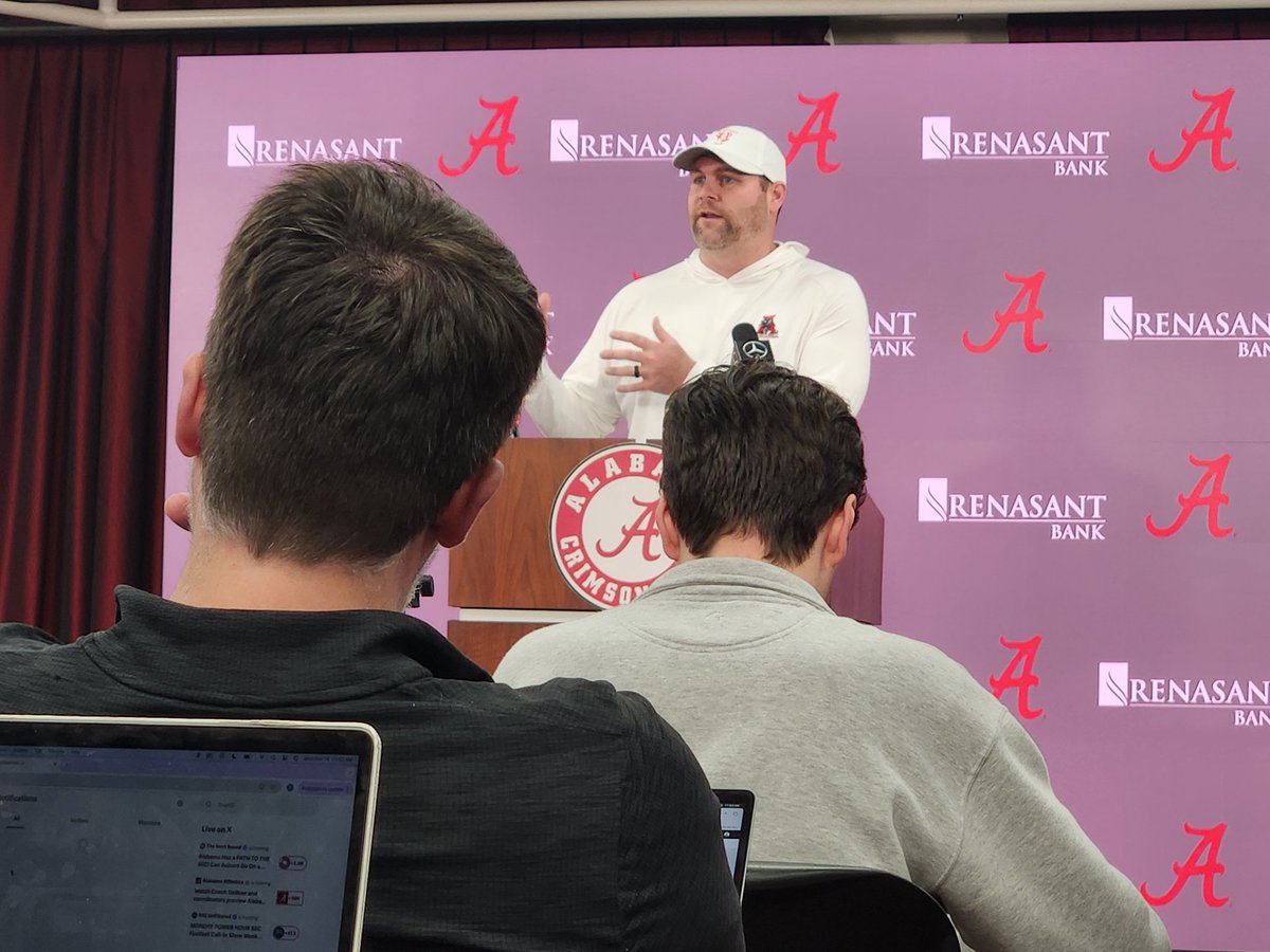 Stu McCann (@stu_mccann) on Twitter photo Wommack on Qua Russaw's growth & play-making on defense:
"Part of what makes you a great defender at the WOLF position is you are creating production"
Adds that Russaw continues to stay relentless in his process
<a href="/garyharris_wvua/">Gary L. Harris</a> Wommack on Qua Russaw's growth & play-making on defense:
"Part of what makes you a great defender at the WOLF position is you are creating production"
Adds that Russaw continues to stay relentless in his process
<a href="/garyharris_wvua/">Gary L. Harris</a>