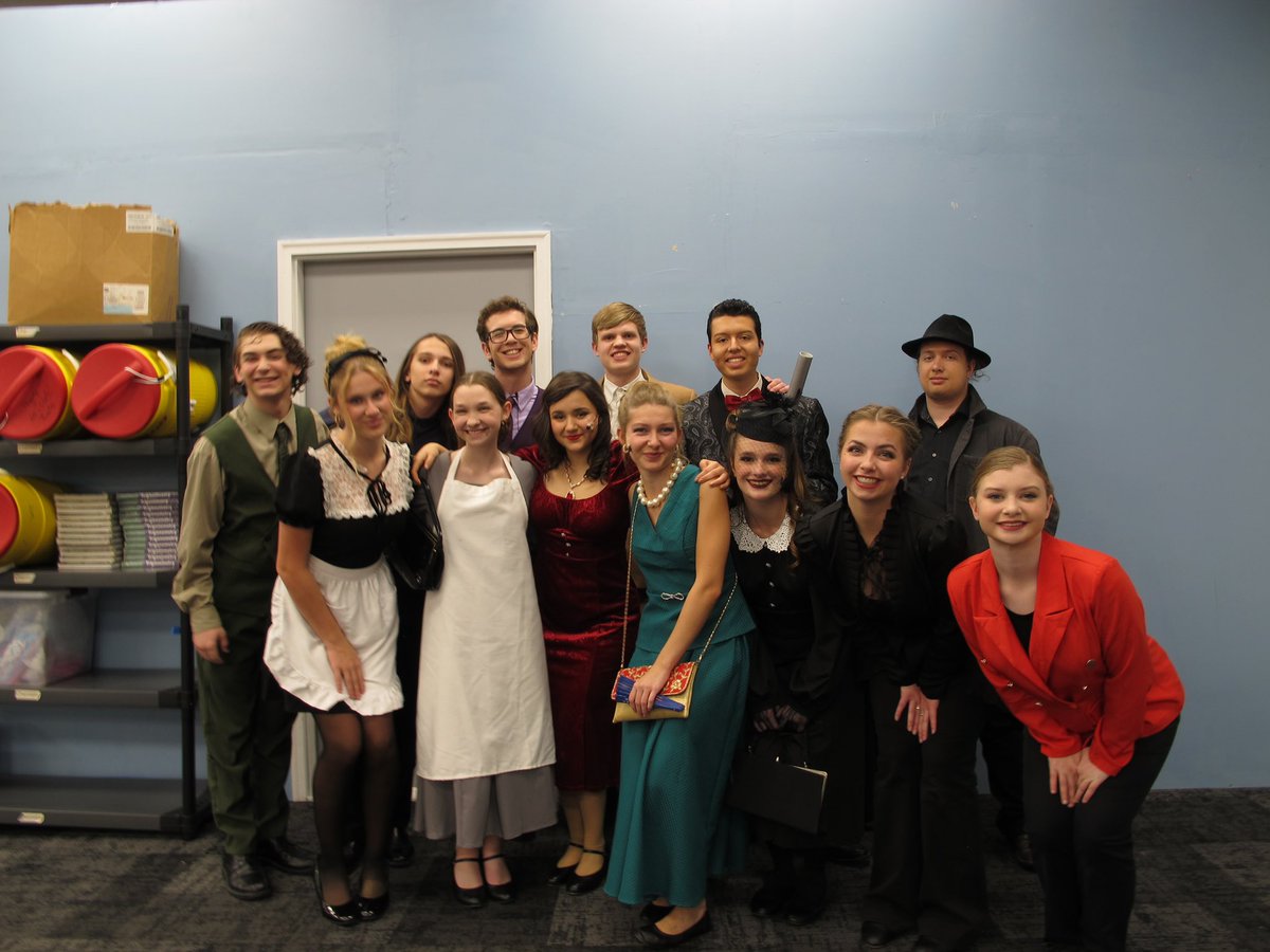 PorterPlayers's tweet photo. The doors to Boddy Manor are officially closed! 

With time to look back, we are so grateful for the experience that was Clue! A huge congratulations to our cast, tech, &amp; prod crew! And thank you to all who came to support this hilarious show. 🎭 https://t.co/nblWyZeAGH