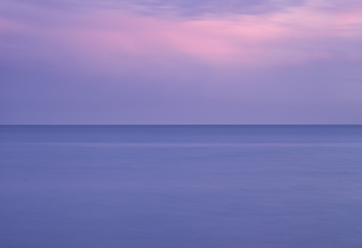 Evening at the sea, Vancouver Isle.