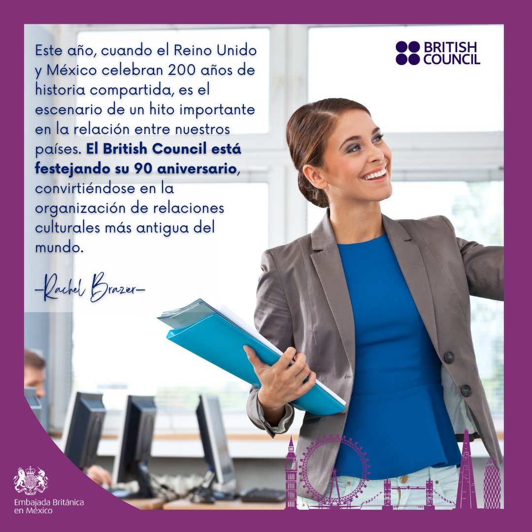 🇬🇧 Durante décadas el <a href="/mxbritish/">British Council</a> ha trabajado para promover la colaboración internacional e invitar al mundo a visitar, estudiar, comerciar y trabajar en las cuatro naciones británicas. 

De esto nos habla <a href="/RachelBrazier15/">Rachel Brazier</a> en la columna London Eye: 🔗bit.ly/3AKwCt6