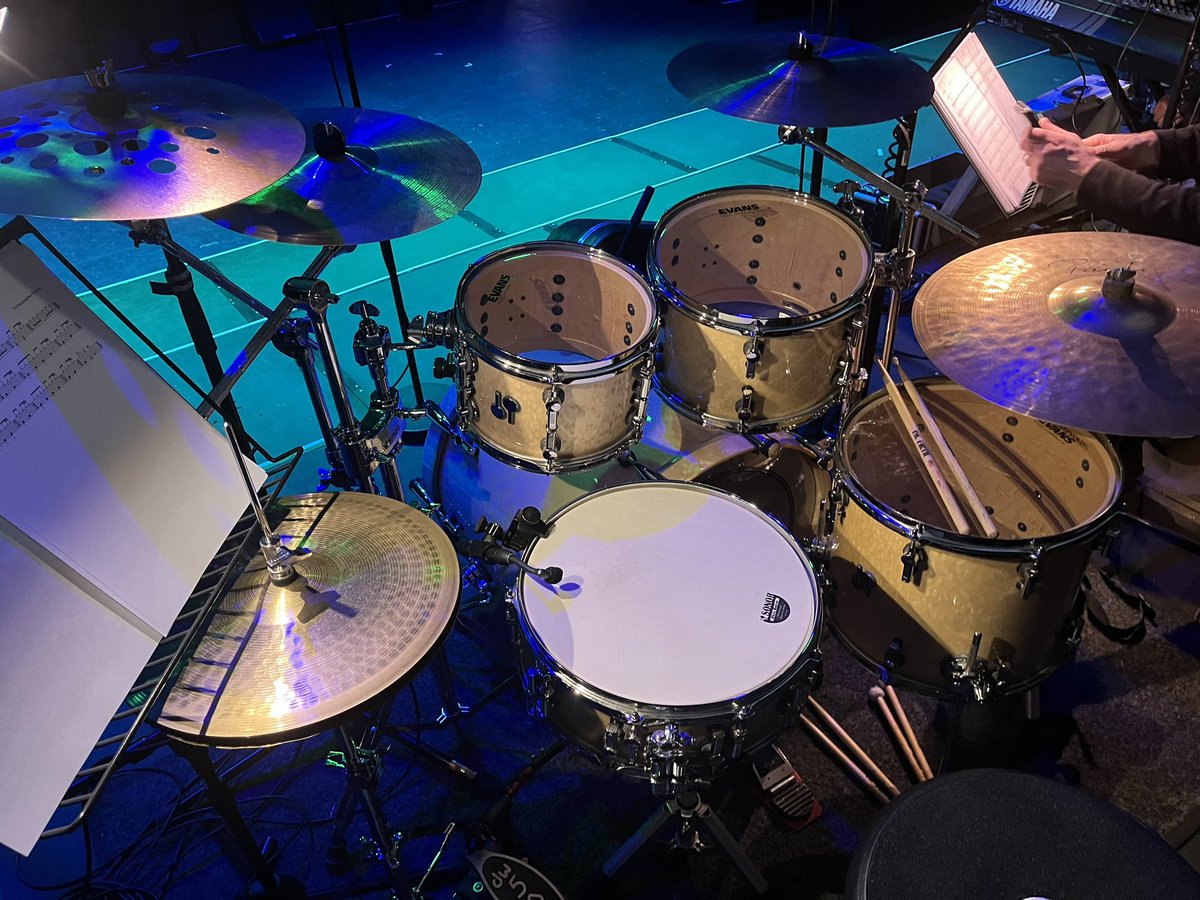 Busting out the <a href="/sonordrumco/">Sonor Drums USA</a> SQ2 for another week of theatre work <a href="/PaisteNation/">Paiste Cymbals</a> <a href="/dwdrums/">Drum Workshop, Inc.</a> <a href="/vicfirth/">Vic Firth</a> <a href="/RocNSoc/">Roc-N-Soc, Inc.</a>