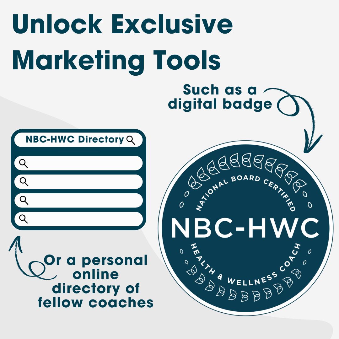 Showcase Your Success! 🌟 Gain exclusive NBC-HWC marketing materials to promote your credential with pride.