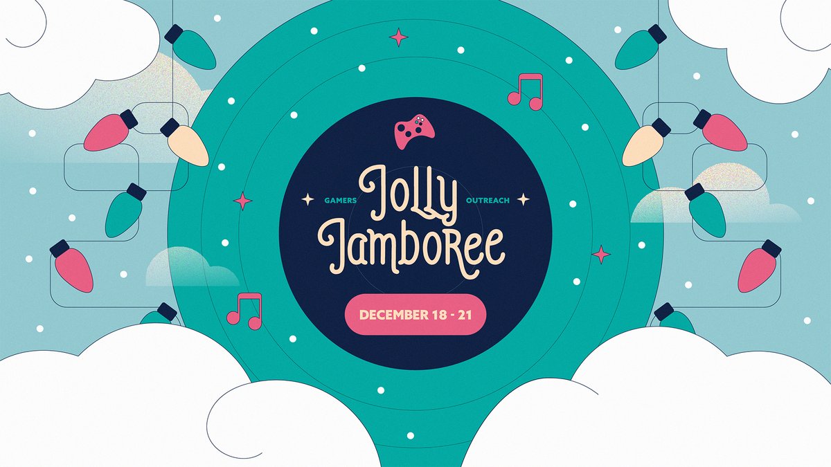 Join us for Jolly Jamboree! ⛄

❄️ Celebrate the holidays with games and fundraising in support of Gamers Outreach programs

📅 Look out for schedules from participating creators or check our Discord to sign up - discord.com/invite/gamerso…