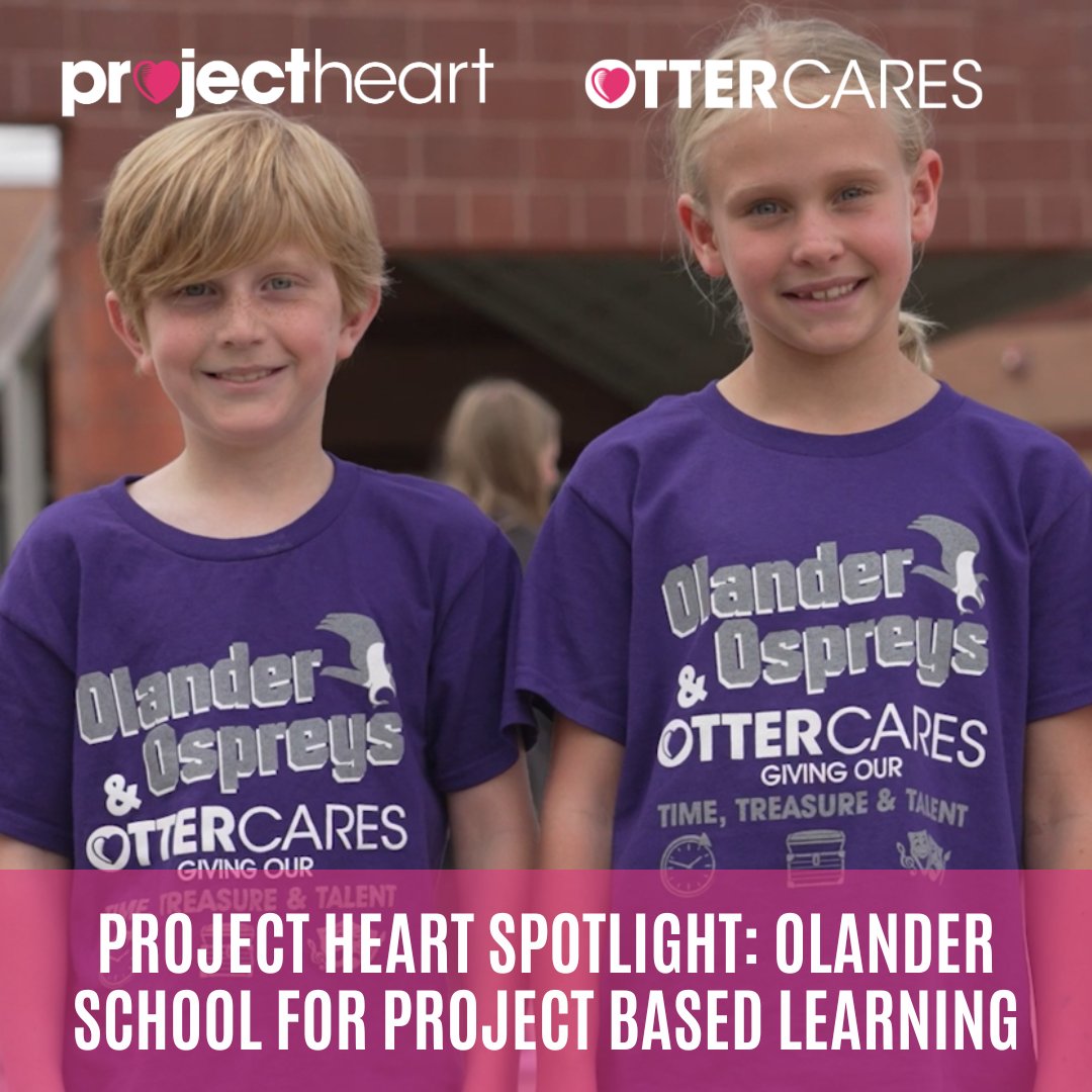 Happy National Philanthropy Month!

Check out the incredible students at Olander School for Project Based Learning and how they found ways to connect their passions and their 3Ts to help others.

bit.ly/3Yek9GX

#ottercares
#projectheart
#myprojectheart