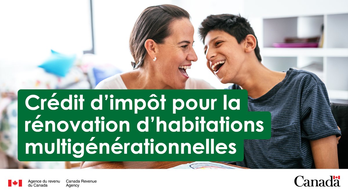 AgenceRevCan's tweet image. Vous pourriez obtenir jusqu’à 7 500 $ en ajoutant un logement secondaire à votre maison pour l’un de vos proches qui est :
 
➡️ une personne âgée
➡️ une personne admissible au #CIPH
 
Apprenez-en plus : ow.ly/165T50U8gMR #ImpôtCdn #ArgentEnTête #MLF2024