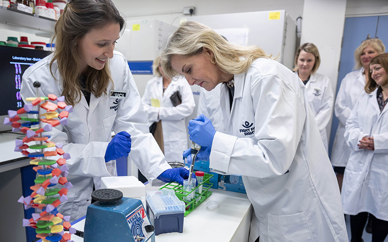 UCL News (@uclnews) on Twitter photo Her Royal Highness The Duchess of Edinburgh visited @UCL today to learn about cutting-edge genetics research funded by <a href="/fightforsightUK/">Fight for Sight</a> at <a href="/UCLeye/">UCL Institute of Ophthalmology</a>, led by Prof <a href="/aliceedavidson/">Alice Davidson</a>, into disabling eye diseases affecting the cornea <a href="/RoyalFamily/">The Royal Family</a> ucl.ac.uk/news/2024/nov/… Her Royal Highness The Duchess of Edinburgh visited @UCL today to learn about cutting-edge genetics research funded by <a href="/fightforsightUK/">Fight for Sight</a> at <a href="/UCLeye/">UCL Institute of Ophthalmology</a>, led by Prof <a href="/aliceedavidson/">Alice Davidson</a>, into disabling eye diseases affecting the cornea <a href="/RoyalFamily/">The Royal Family</a> ucl.ac.uk/news/2024/nov/…
