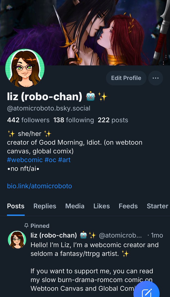 liz (robo-chan) 🤖✨ go read Good Morning, Idiot. tweet media