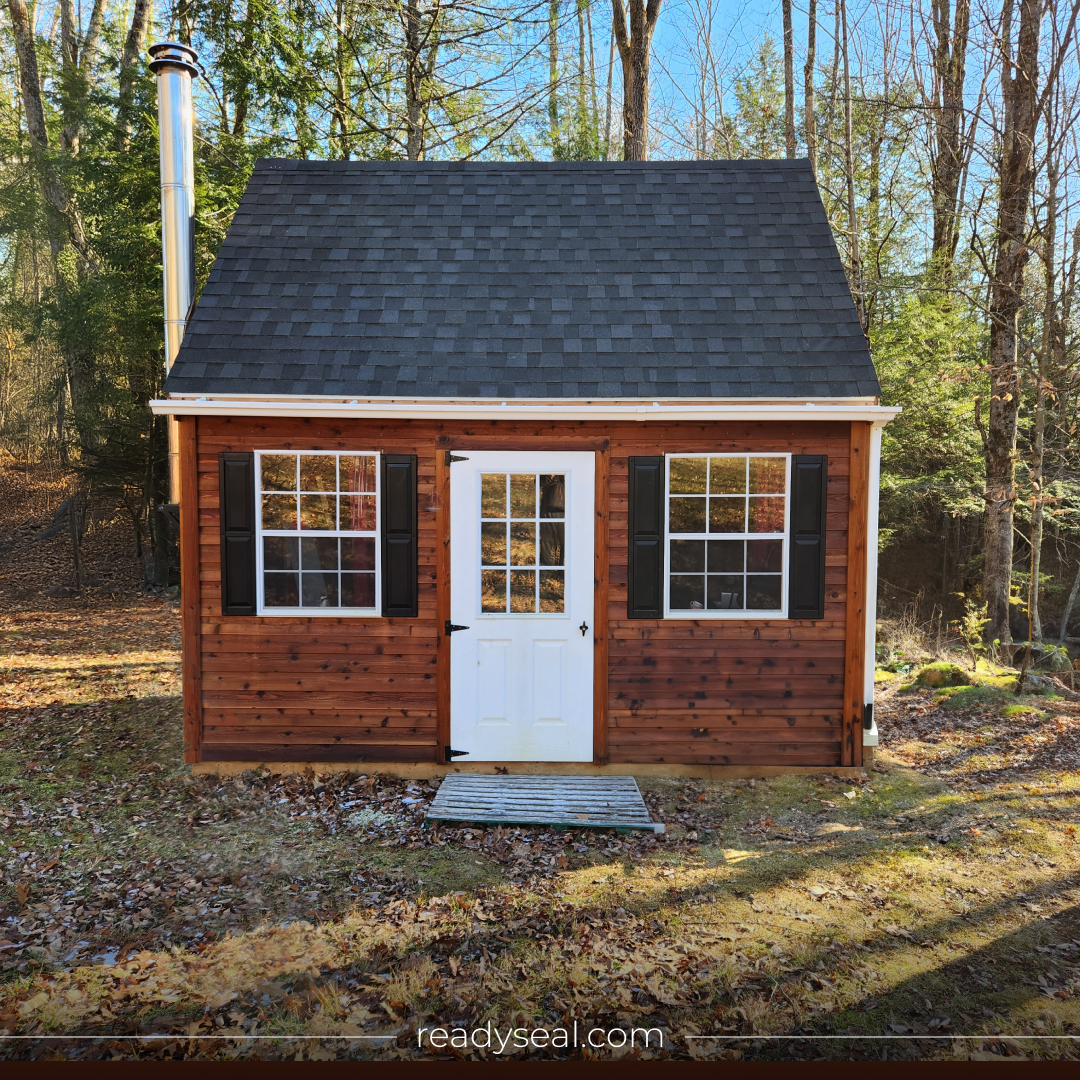 ReadySealinc's tweet image. 🧑‍💻 An office?
🧸 A playroom?
⚒️ A tool shed?

What would you use this #ReadySeal stained backyard structure for? 

Find our product near you:  bit.ly/3Mnej0m 

🪵: Natural Cedar 

#WoodStain #BackyardProject