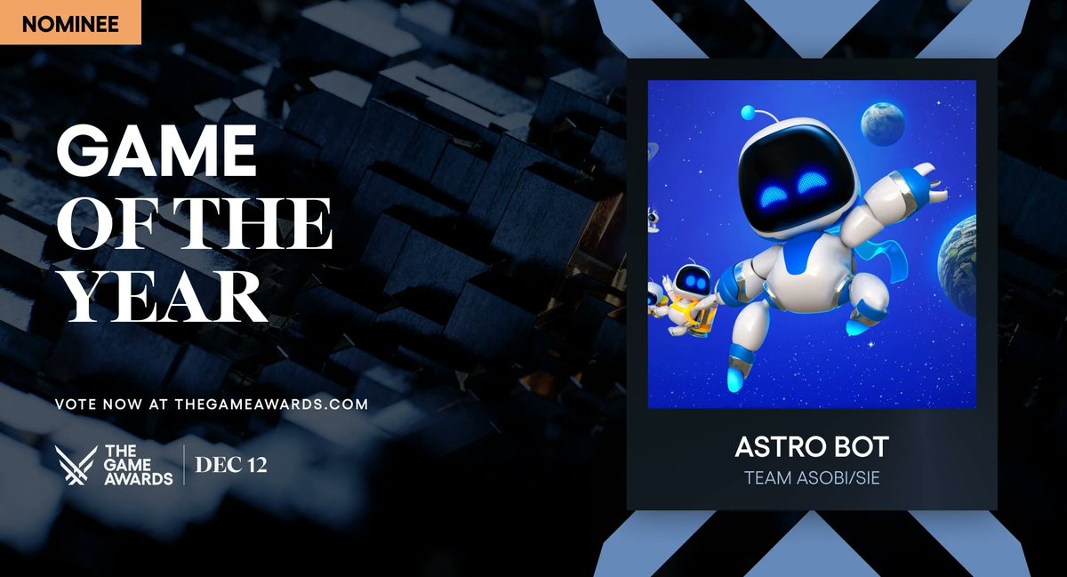 SpookyFairy Gaming (@spooky_fairy) on Twitter photo I just cast my VOTE for ASTRO BOT. Who will you vote for? #TheGameAwards <a href="/TheGameAwards/">The Game Awards</a> thegameawards.com/share/nominee/… I just cast my VOTE for ASTRO BOT. Who will you vote for? #TheGameAwards <a href="/TheGameAwards/">The Game Awards</a> thegameawards.com/share/nominee/…