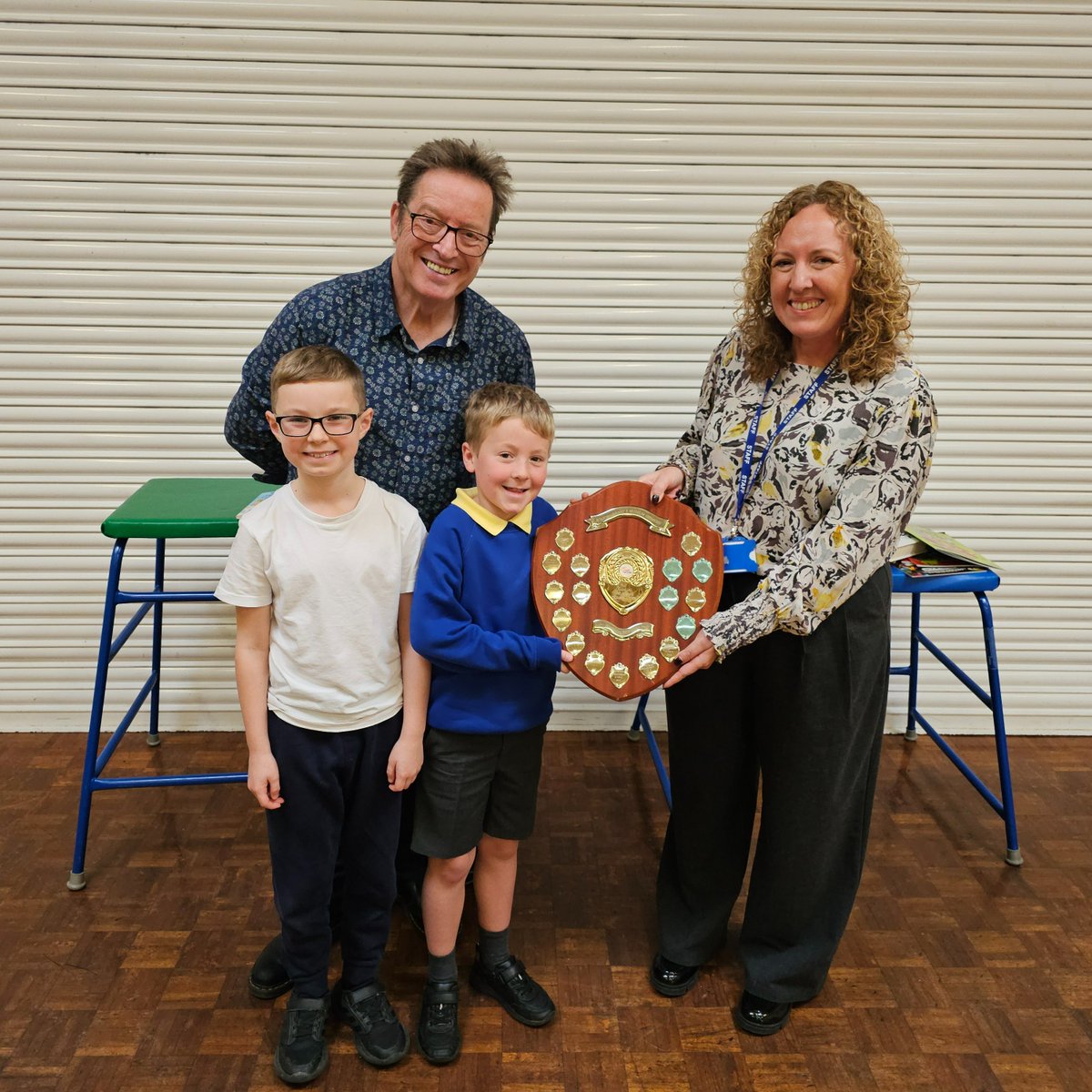 Libs and Museums (@boltonlms) on Twitter photo Well done to <a href="/stthomasCEP/">StThomas Chequerbent</a> for winning the Summer Reading Challenge School Award for the 10th time! As a reward, <a href="/paulcooksonpoet/">Paul Cookson</a> visited and Noah and Edward, along with Headmistress Mrs. Linney, accepted the award. Will other Bolton schools challenge St Thomas next year? Well done to <a href="/stthomasCEP/">StThomas Chequerbent</a> for winning the Summer Reading Challenge School Award for the 10th time! As a reward, <a href="/paulcooksonpoet/">Paul Cookson</a> visited and Noah and Edward, along with Headmistress Mrs. Linney, accepted the award. Will other Bolton schools challenge St Thomas next year?