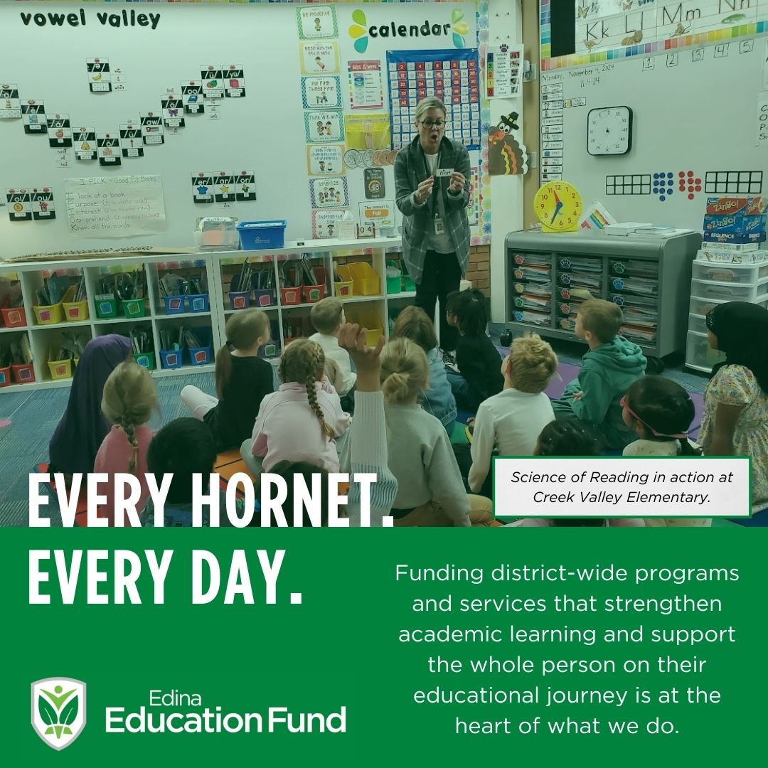 Donate to Ed Fund and help ensure all <a href="/edinaschools/">Edina Schools</a> students and staff have the educational resources and experiences they need to thrive. This month, gifts will be matched dollar for dollar, up to $15,000, thanks to a Board challenge: give.edinaedfund.org/GeneralDonatio…
#GTMD24 #giveforgood