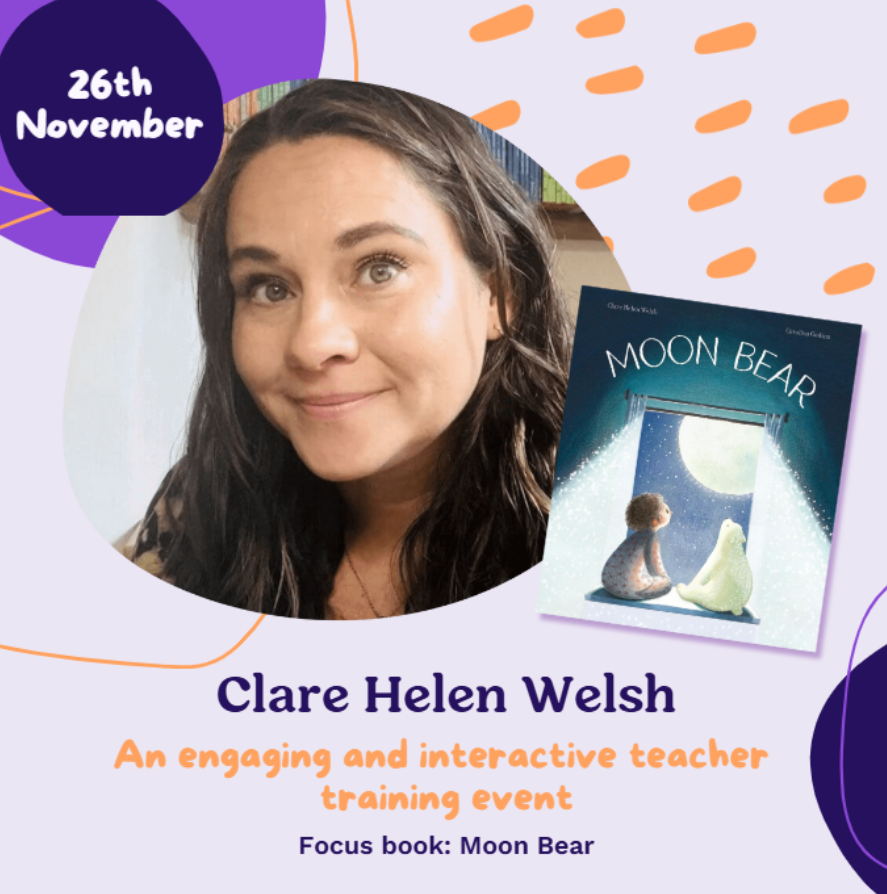 _Reading_Rocks_'s tweet photo. 📚✨ Calling all primary school teachers! ✨📚

Don’t miss this exclusive CPD event with award-winning author @ClareHelenWelsh ! 🌟 Dive into the power of wordless picture books and discover creative strategies to inspire storytelling, critical thinking, and language development in your classroom.

Simply purchase Clare's captivating book Moon Bear for £7.99 (+£1.99 P&P) to unlock this invaluable training opportunity.

📖 Limited spots available – secure your copy and your place today!
https://t.co/XIksMTjGwc

#TeacherTraining #PrimaryTeachers #WordlessBooks #CPD #Storytelling #LanguageDevelopment #ClareHelenWelsh #MoonBear