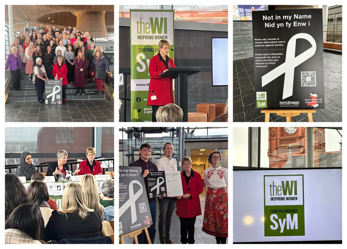 Joyce Watson MS/AS (@joycewatsonmsas) on Twitter photo I joined <a href="/NFWIWales/">NFWI-Wales</a> and other stakeholders today for the Not in My Name event.
At least 70 women have been killed by men in the UK so far this yr.
The evening sees a candlelight vigil on the steps of the Senedd to show solidarity with survivors of VAWG. #VAWG #WRD2024 I joined <a href="/NFWIWales/">NFWI-Wales</a> and other stakeholders today for the Not in My Name event.
At least 70 women have been killed by men in the UK so far this yr.
The evening sees a candlelight vigil on the steps of the Senedd to show solidarity with survivors of VAWG. #VAWG #WRD2024