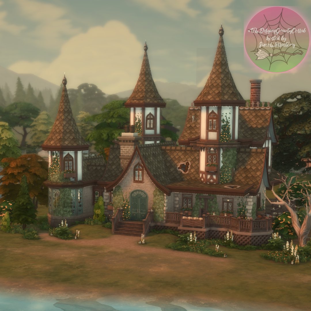 Tarot reader’s cottage 🌿 youtu.be/8ug3SA8zOqg?si… #thesims4 #EAPartner