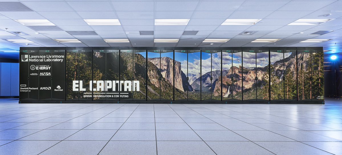 Lisa Su (@lisasu) on Twitter photo Big day at #SC24!! Excited to announce El Capitan, powered by <a href="/AMD/">AMD</a> is now the world's fastest supercomputer at 1.742 exaflops! We now power 5 of the top 10 and 21 of the top 50 supercomputers in the world. Thanks to <a href="/HPE/">HPE</a>, <a href="/Livermore_Lab/">Lawrence Livermore National Laboratory</a>, <a href="/ENERGY/">U.S. Department of Energy</a> for their partnership! Big day at #SC24!! Excited to announce El Capitan, powered by <a href="/AMD/">AMD</a> is now the world's fastest supercomputer at 1.742 exaflops! We now power 5 of the top 10 and 21 of the top 50 supercomputers in the world. Thanks to <a href="/HPE/">HPE</a>, <a href="/Livermore_Lab/">Lawrence Livermore National Laboratory</a>, <a href="/ENERGY/">U.S. Department of Energy</a> for their partnership!