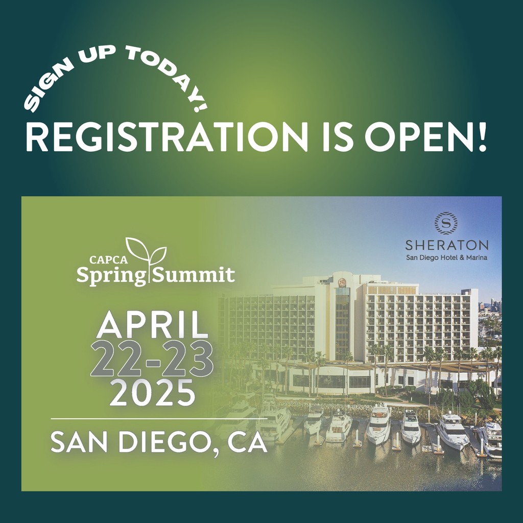 🌟2025 Spring Summit registration is open!🌟

Join us at the stunning Sheraton San Diego Hotel &amp; Marina for an unforgettable event on April 22-23, 2025!

Register at: 
l8r.it/ArBj

#CAPCASpringSummit2025