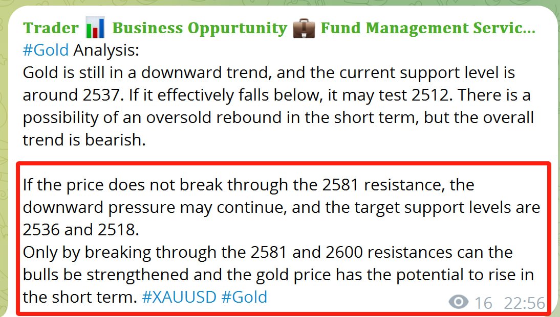 emma_CFA's tweet photo. #Gold
Sell: 2614
TP: 2609-2606-2601
S/L:2619
——————————#XAUUSD #FX
If the price hits 2619, we will consider executing a buy order in the 2617-2619 range:
TP:2625-2629-2635
S/L:2611 https://t.co/A5623Svs34