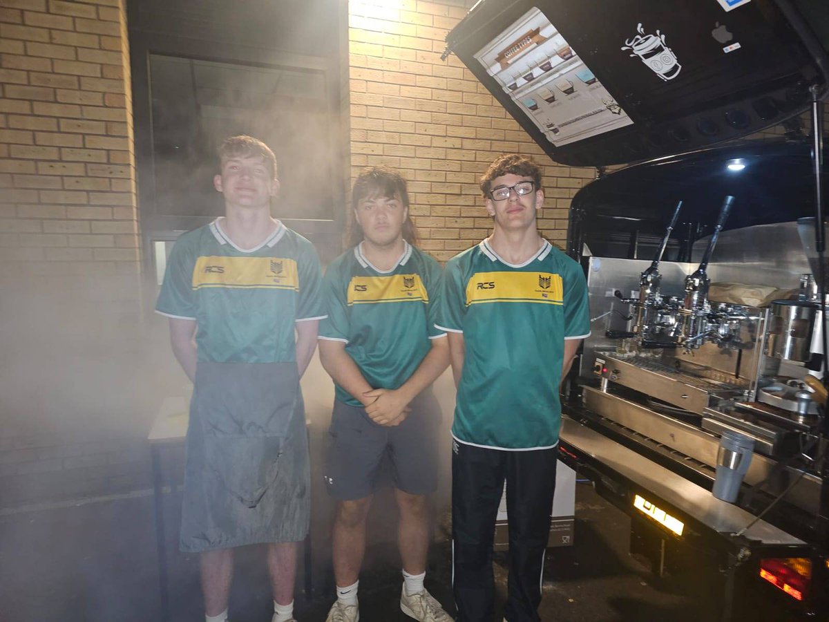 Thank you Pembrokeshire  Vikings for letting us use your Tuk Tuk to sell coffee and tea in our recent Year 11 parents evening.  All proceeds are going towards our South Africa rugby tour. Kieran and the boys worked their socks off all evening.  Diolch yn fawr.
