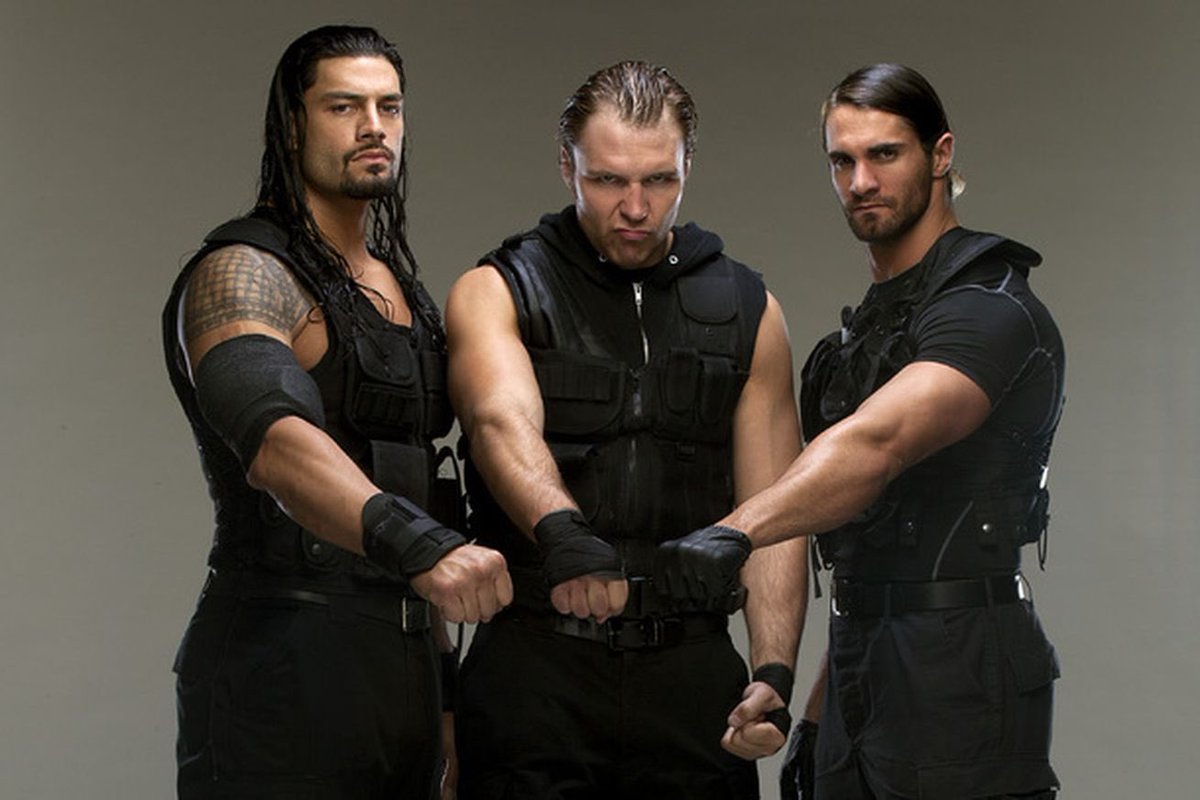 crimsonmanic24's tweet photo. Happy 12 years to the Shield! The most greatest, dominant faction of all time.
Sierra. Hotel. India. Echo. Lima. Delta. ๐ค๐ป๐๐ป๐ค๐ป
#TheShield #HoundsOfJustice #RomanReigns #SethRollins #JonMoxley https://t.co/8KYi8G33RG