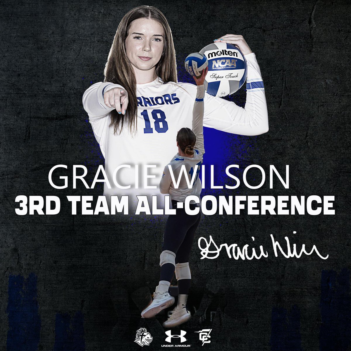 Our girl doing BIG things at the next level!! 🖤