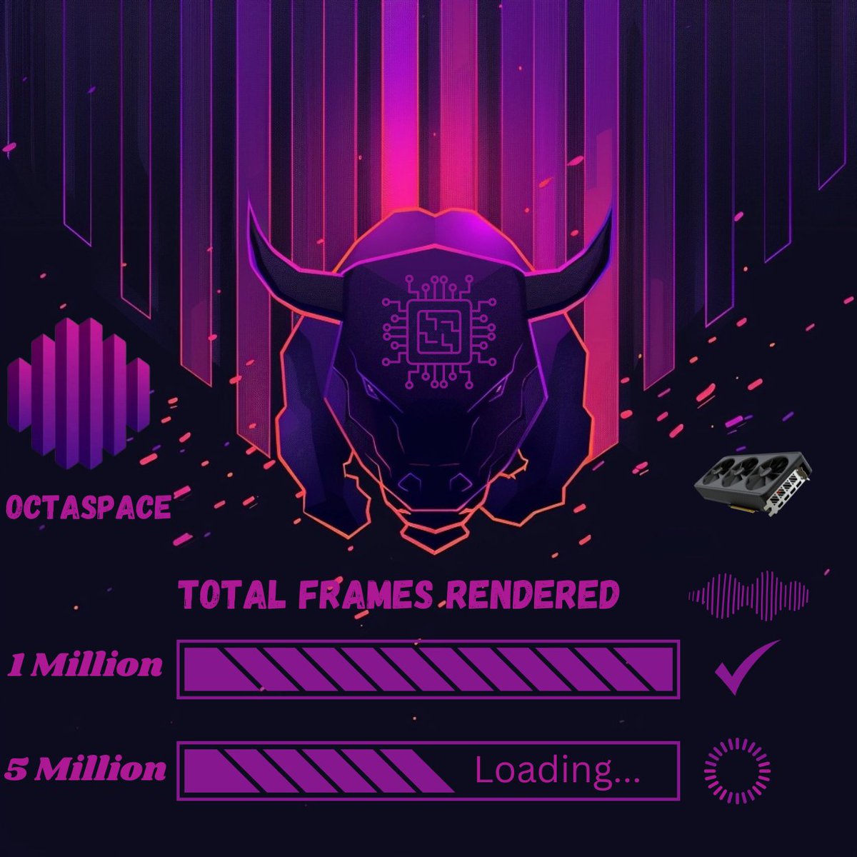 Emiloa97's tweet image. 🎉A Major Milestone: 1,000,000 Frames Rendered!

OctaSpace $OCTA has achieved a monumental milestone - rendering 1 million frames on #OctaRender  decentralized rendering platform

This is not just a number; it&apos;s a testament to the power of innovation and the boundless potential…