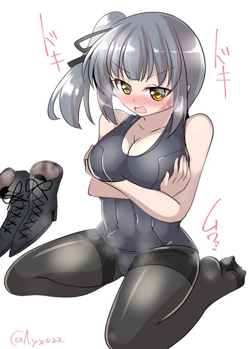 「ちょっとぉ!この私にこんな格好させるってどういう事なの?ねえってば…!///」ムチムチ黒タイツ霞チャン(ˇωˇ) 進水日おめでとう!(連続1718日目        #艦これ版真剣お絵描き60分一本勝負_20241118#艦これ版深夜の真剣お絵描き60分一本勝負 #10000日チャレンジ #めび環んどろ #霞進水日 