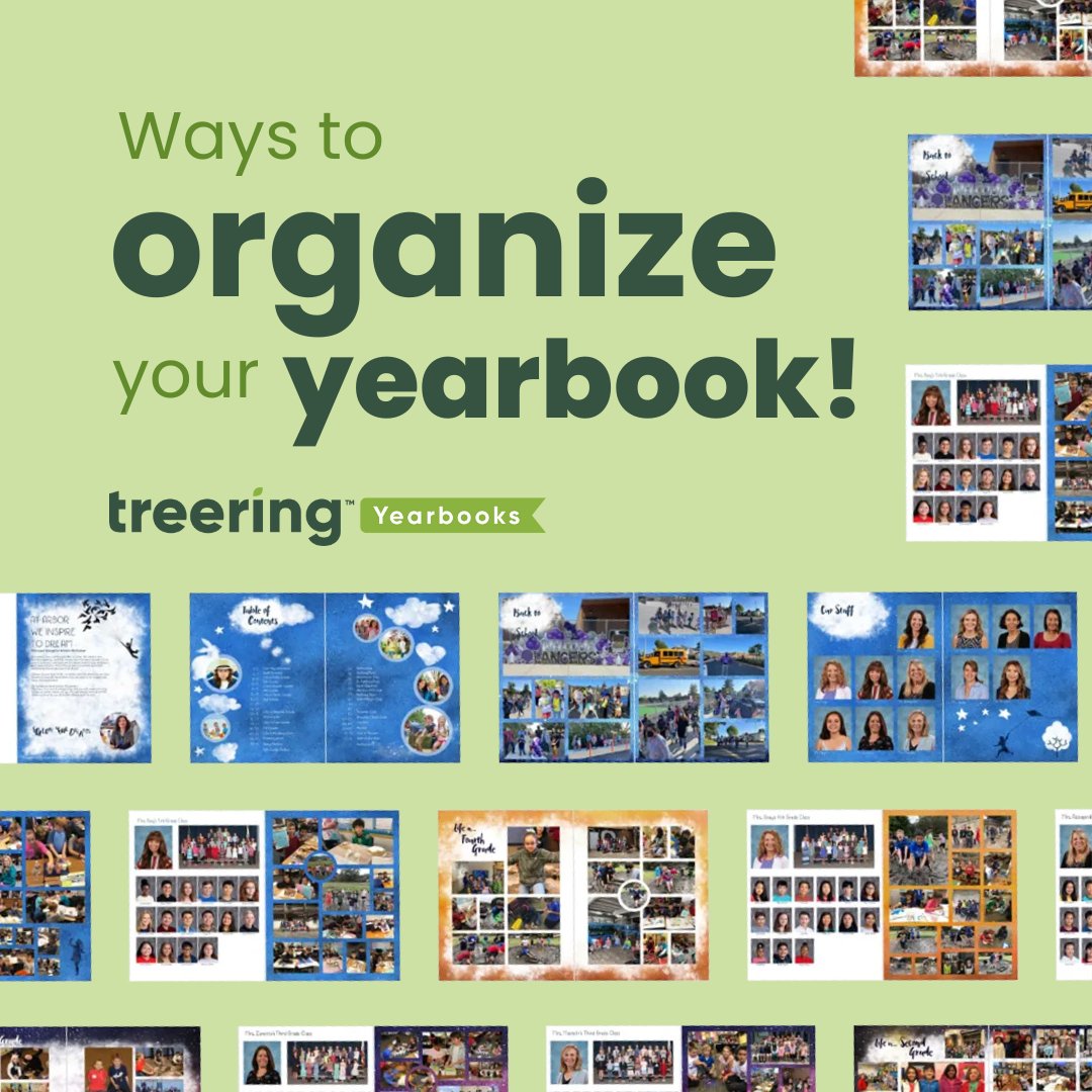How do you organize your yearbook? Whether you create your book chronologically or with traditional sections, check out our blog for ideas and inspo! ow.ly/wgU650U8aMl