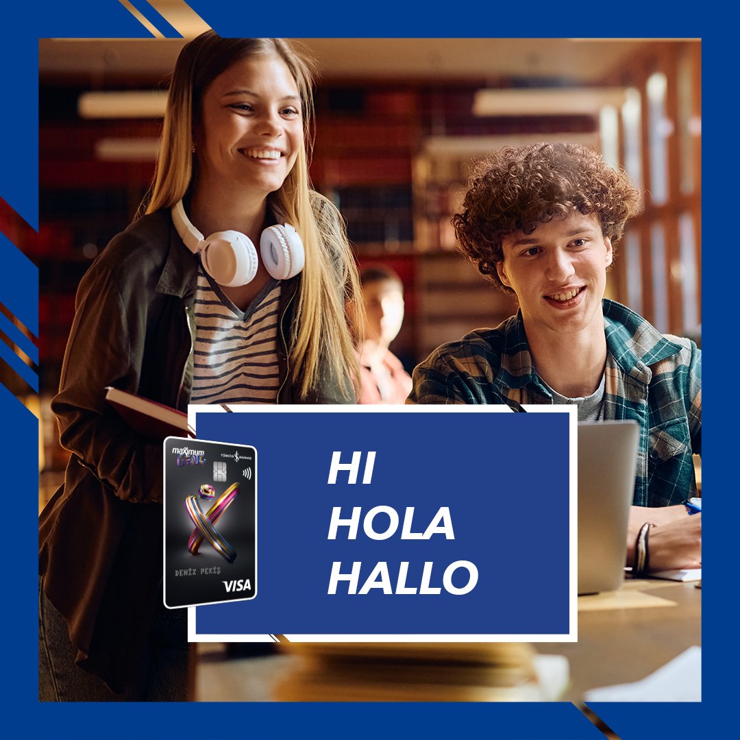 maximumgenc's tweet image. Sen de yabancı dil sınavı ödemelerini Maximum Genç Kredi Kartı'nla yap, 400 TL MaxiPuan kazan!

#BuGençlikBenim #MaximumGenç