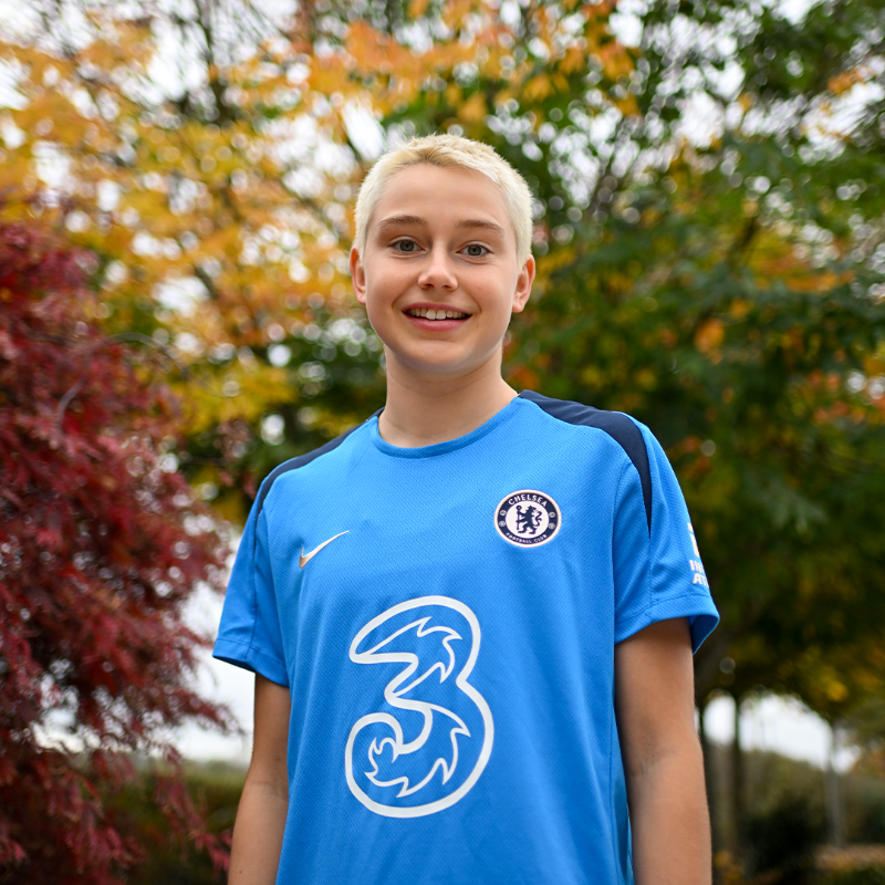 ChelseaFCW's tweet photo. Academy graduate Lola Brown has signed her first professional contract with the club! ✍️

Congratulations, Lola! 🌟
