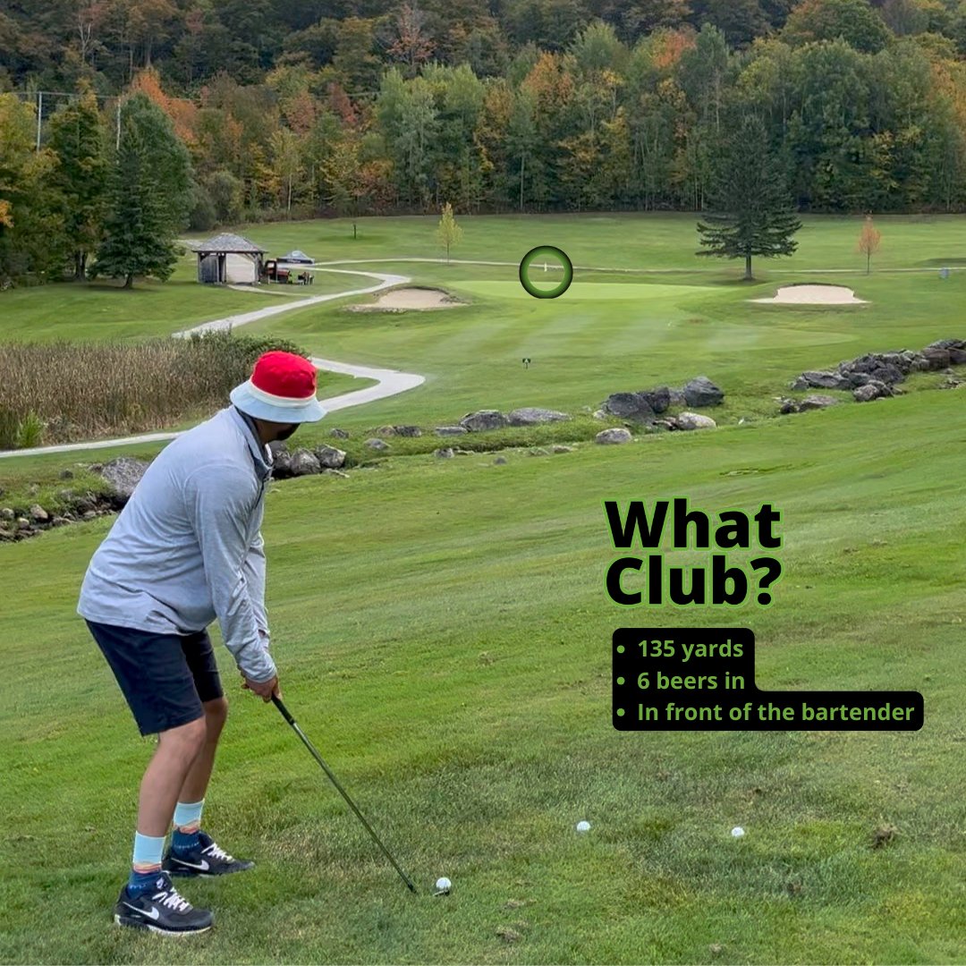 BombTechGolf's tweet image. One shot to be a hero, what club you using? 😂 #golf #pullthepin