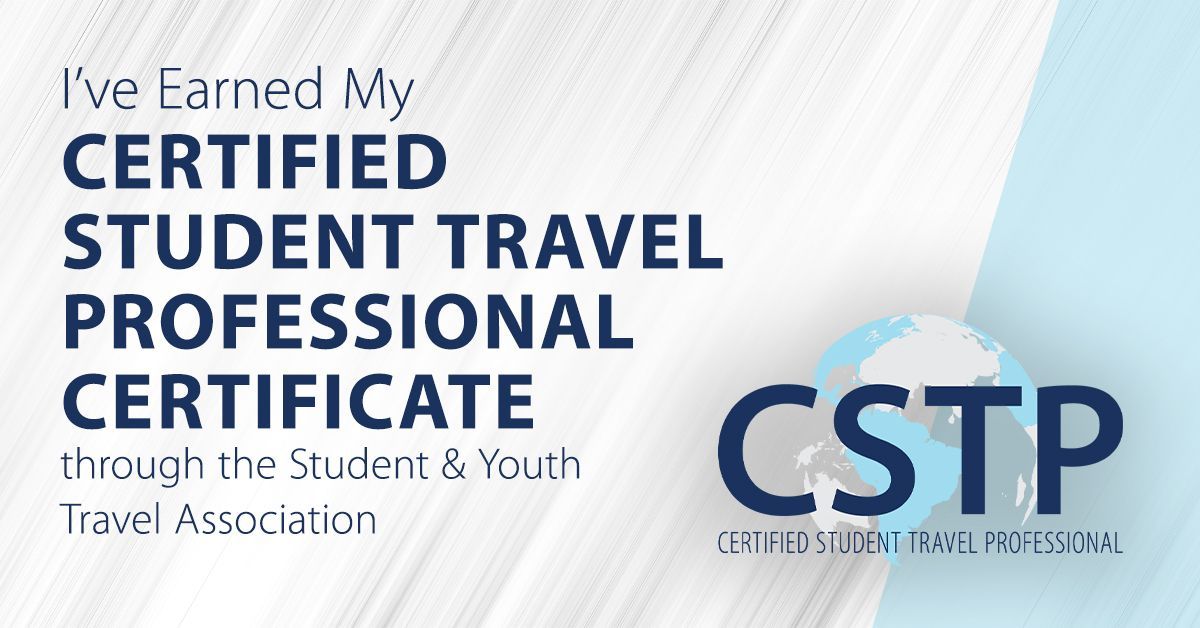 The CSTP provides a specific understanding of the student youth travel industry. SYTA’s CSTP certification program meets the needs of today’s student &amp; youth travel professionals while allowing you to focus on challenges within the industry.
Check it out: syta.org/our-community/…