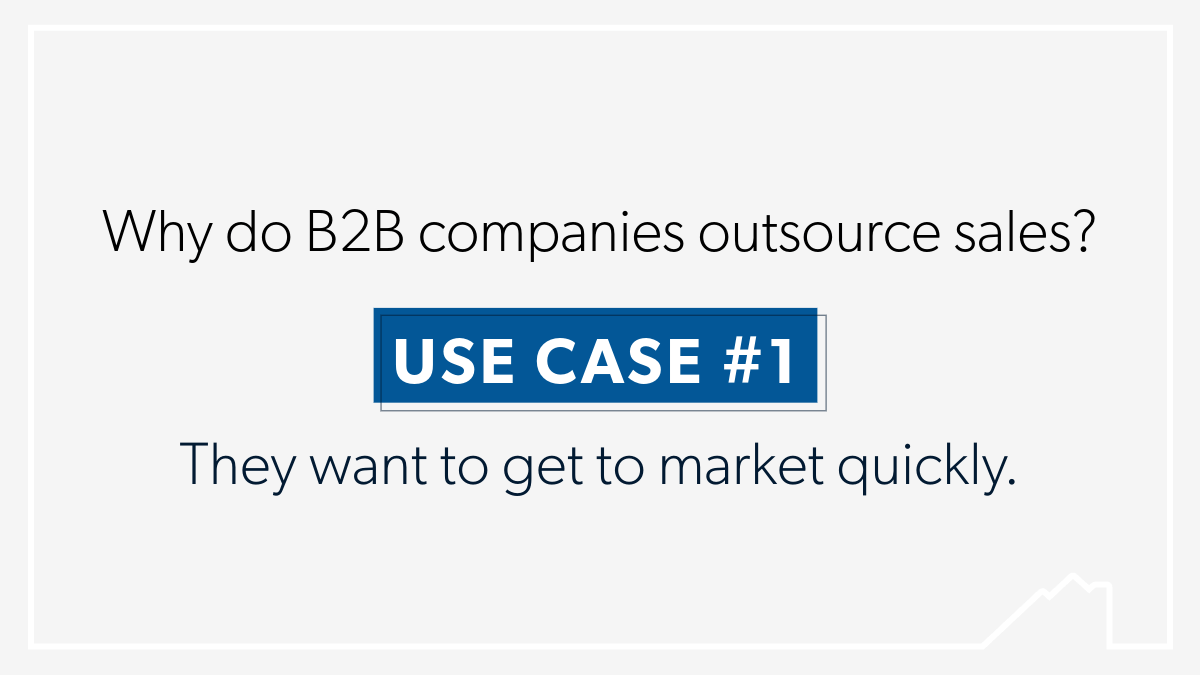 It can take 6 months or more for new sales reps to even begin to be productive. A B2B sales company can have right-fit sellers producing and contributing to bottom line in a fraction of that time. 

Learn more >>

bit.ly/48Ne8o9