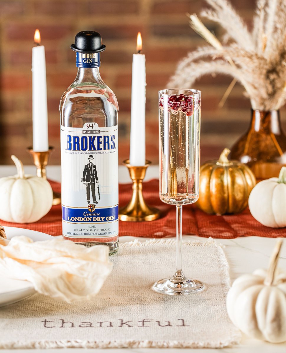 Celebrate timeless traditions with a classic London dry gin. #brokersgin