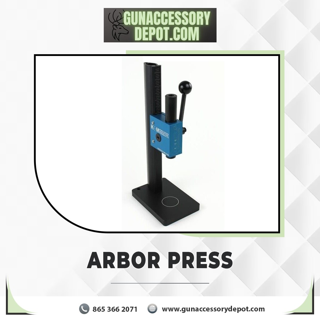 DepotGun's tweet image. Get the grip you need with our Arbor Press! Ideal for gunsmithing and handloading, this versatile tool offers reliability and precision for your most delicate tasks. Invest in quality gear today!

bit.ly/45hVgfi 

#ArborPress #GunsmithTools #PrecisionReloading