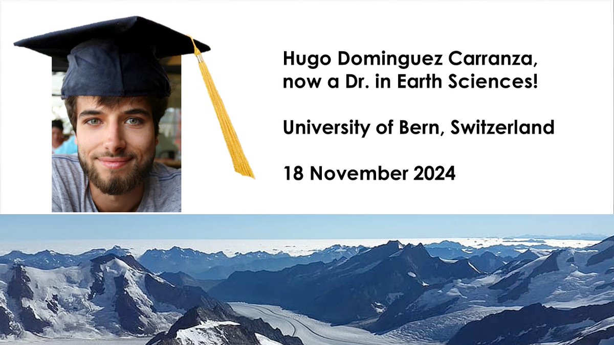 Institute of Geological Sciences, Uni Bern (@geologyunibern) on Twitter photo 🎓Congrats to Dr. Hugo Dominguez Carranza, who successfully defended his #PhD thesis "From #Migmatites to #Granitoids: Transport Mechanisms, Timescales, and Melt Source"! Wishing you all the best for your future endeavours! 📷<a href="/unibern/">Universität Bern</a> 🎓Congrats to Dr. Hugo Dominguez Carranza, who successfully defended his #PhD thesis "From #Migmatites to #Granitoids: Transport Mechanisms, Timescales, and Melt Source"! Wishing you all the best for your future endeavours! 📷<a href="/unibern/">Universität Bern</a>
