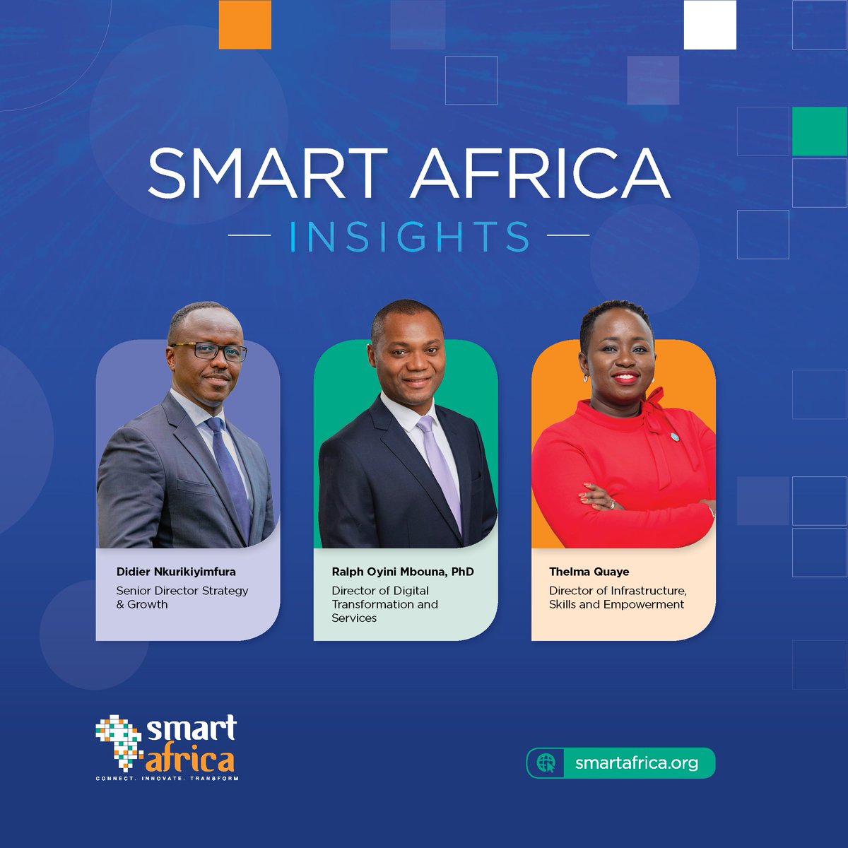 During our upcoming Insights Series, we’ll pull back the curtain on Smart Africa and share insights on what drives our journey to Transform Africa into a single digital market. Stay tuned for this special series – coming soon to our social pages! #SmartAfricaInsights
