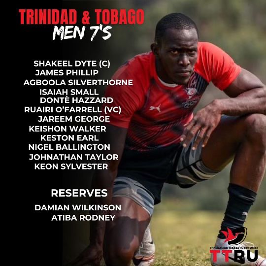 sporttco's tweet image. 🇹🇹 TTRU announce squads for RAN 7s! 🏉

The Trinidad and Tobago Rugby Union (TTRU) has named their squads ahead of the Rugby Americas North (RAN) 7’s tournament which is scheduled to start from this Friday (22nd November 2024) at the Larry Gomes Stadium (LGS) in Arima!