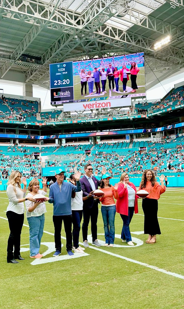 KeriG (@kdeneanz) on Twitter photo We are pleased to share exciting news & significant national partnership with
#DolphinsCancerChallenge & <a href="/SylvesterCancer/">Sylvester Comprehensive Cancer Center</a> aiming to tackle the critical cancer health disparities faced by Hispanic & Caribbean populations. <a href="/billdahutmd/">Bill Dahut, MD</a> <a href="/CMAnnunziata/">Christina Annunziata</a> <a href="/joannewelena/">Joanne Elena</a> <a href="/ACS_Research/">ACS Research</a> We are pleased to share exciting news & significant national partnership with
#DolphinsCancerChallenge & <a href="/SylvesterCancer/">Sylvester Comprehensive Cancer Center</a> aiming to tackle the critical cancer health disparities faced by Hispanic & Caribbean populations. <a href="/billdahutmd/">Bill Dahut, MD</a> <a href="/CMAnnunziata/">Christina Annunziata</a> <a href="/joannewelena/">Joanne Elena</a> <a href="/ACS_Research/">ACS Research</a>