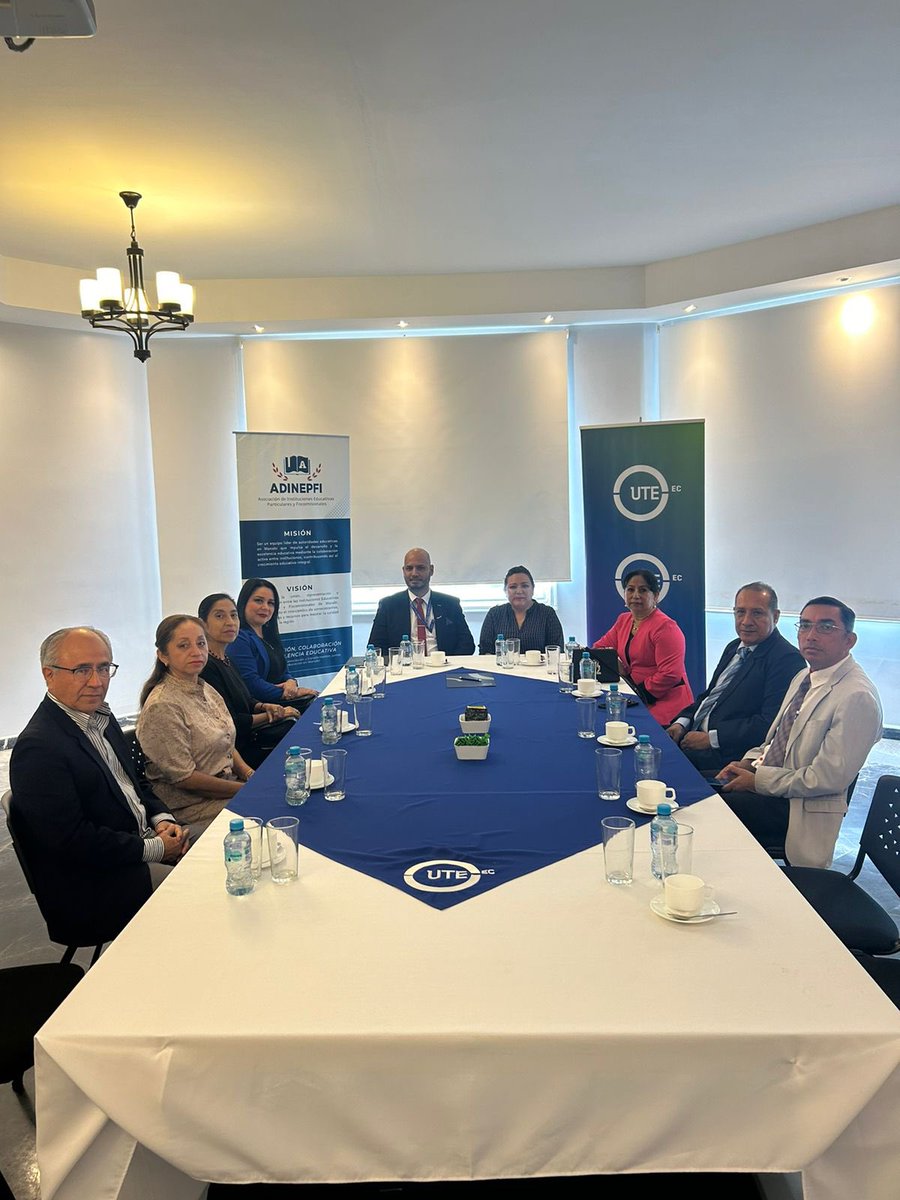 Se realizó la entrega de manera simbólica del Convenio de Cooperación Interinstitucional entre la Universidad UTE y la Asociación de Instituciones Educativas Particulares y Fiscomisionales de Manabí (ADINEPFI) para el desarrollo del proyecto UTE-Trasciende.

Conoce más ▶️