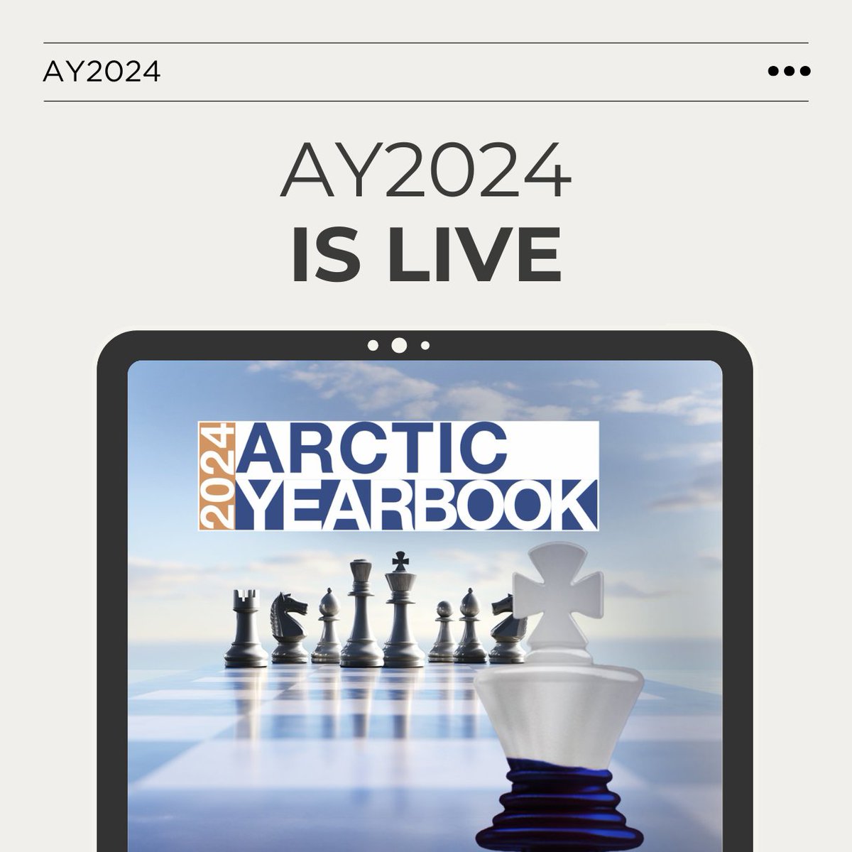 Our 2024 Issue, “Arctic Relations: Transformations, Legacies and Futures”, is now available.

The AY team wants to thank all our contributors, colleagues, and supporters who worked with us this year.

Link in the comments.

<a href="/ArcticYearbook/">Arctic Yearbook</a> #AY2024 #ArcticYearbook2024