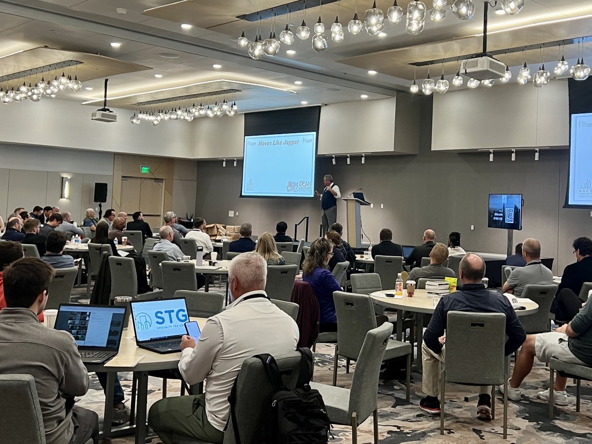 CRSCostSeg's tweet photo. CRS’ managing director Robert Rahner and senior project engineer Hazem Tawfik spent an informative and fun few days at the annual American Society of Cost Segregation Professionals' conference last week in Tempe, AZ. Looking forward to doing it all again next year! https://t.co/jc1DiyWva2