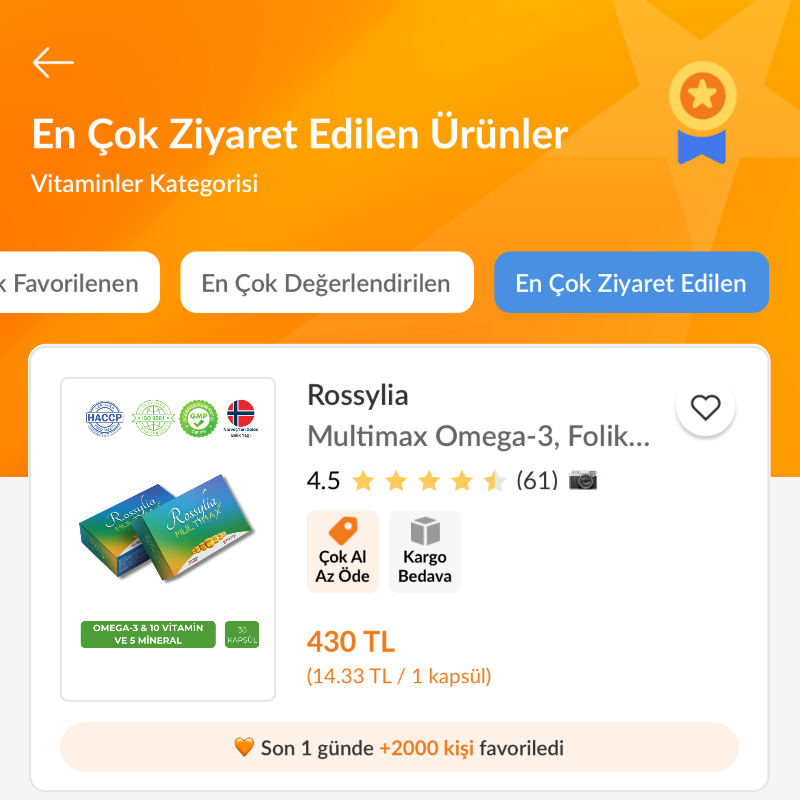 RossyliaMultiMx's tweet photo. Çok Sevilen Multivitamin 💪

🔵Yorgunluk ve bitkinliğin azalmasına katkı sağlar

🔵Bağışıklık sistemi normal fonksiyonuna yardımcı

🔵Beyin fonksiyonlarının korunmasına katkı verir

🔵Kalp ve damar sağlığının korunmasına yardımcı

🔵Cilt, saç ve tırnakların korunmasına yardımcı