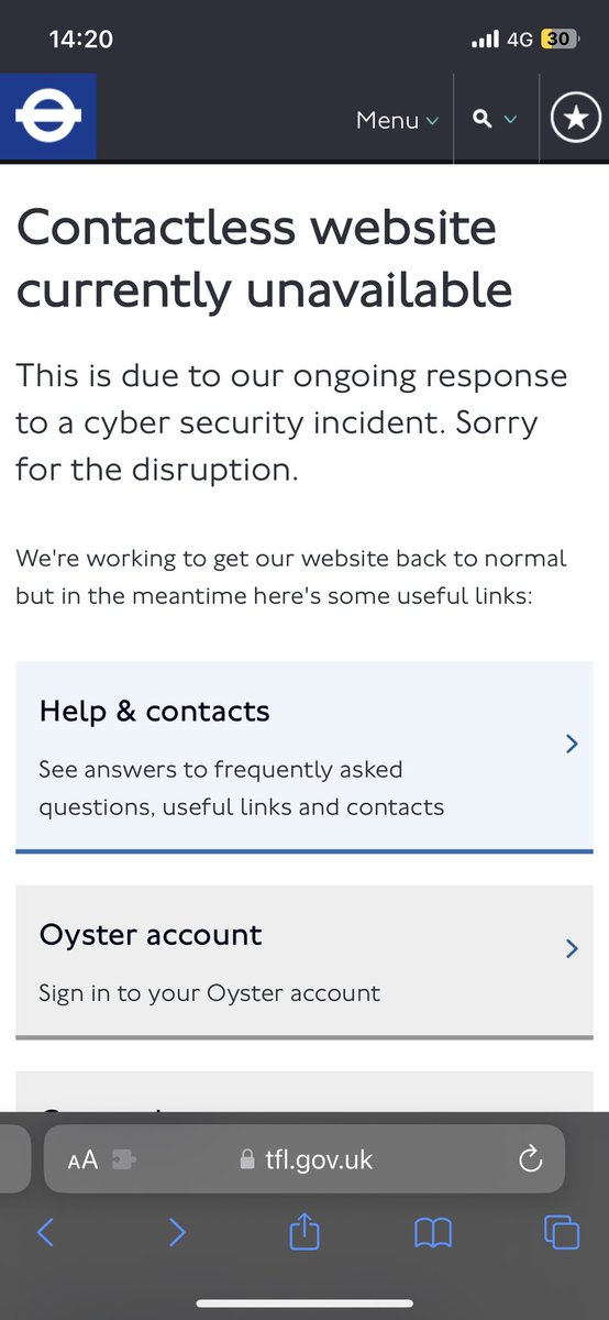 I like Sadiq Khan. But <a href="/TfL/">TfL</a> <a href="/MayorofLondon/">Mayor of London, Sadiq Khan</a> it is unacceptable that we still cannot see our journey history, and dispute transactions. It’s costing more than ever to travel in London. What is going on? Also I may have missed it but where is the coverage on this?