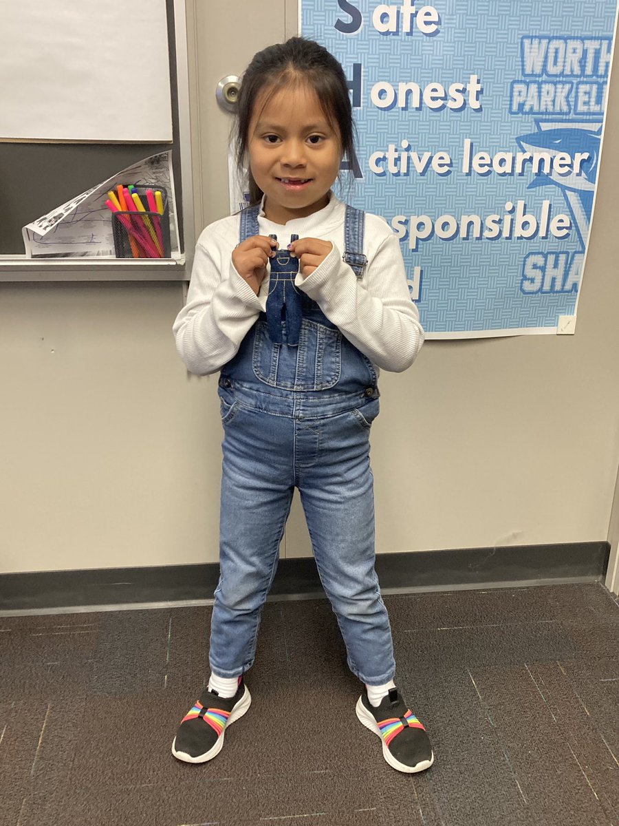 We are learning the letter Oo and this friend had the perfect outfit to match one of our new vocabulary words! <a href="/WoParkSharks/">Worthington Park Elementary School</a>